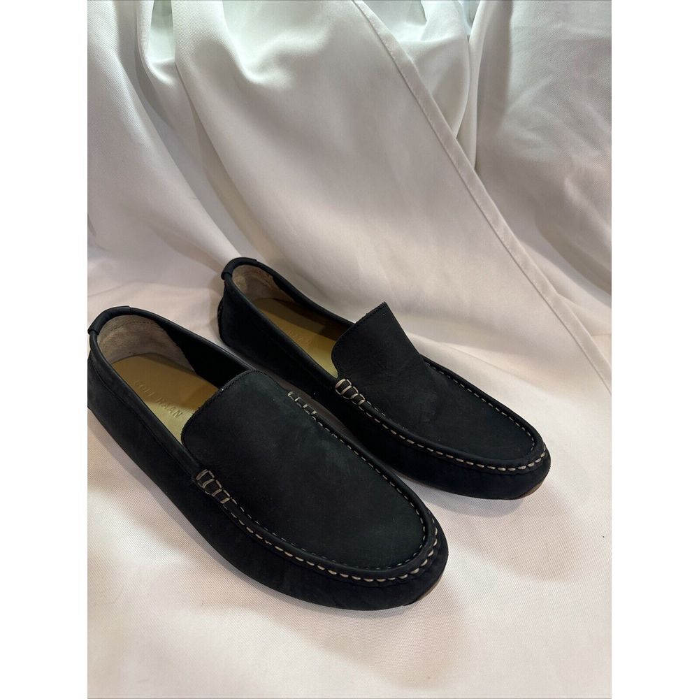 Black Suede Men's Loafers
